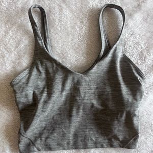 Lululemon Align tank in heathered Rover